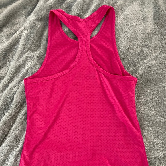 Zyia Active Dragonfruit mesh racer back tank. - Picture 4 of 6